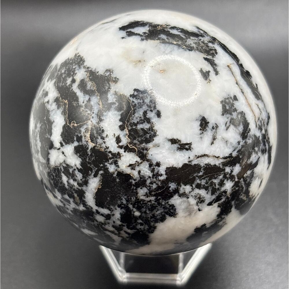 Gorgeous Large Zebra Jasper Sphere